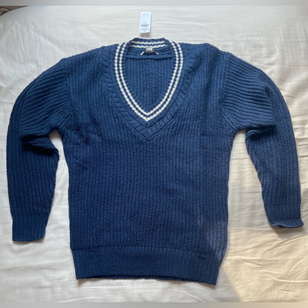 NWT Blue Knit Sweater American Eagle